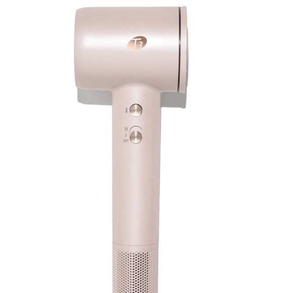 T3 Accessories - T3 Soft Pink Hair Dryer with Adjustable Settings with Diffuser